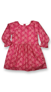 Hot Pink Paisley Dress..